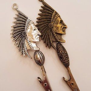 New! Steampunk "Indian Chief" Roach Clip